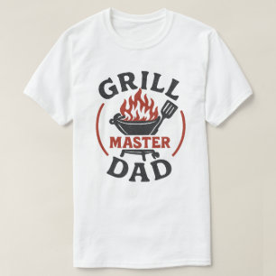Lustiges Grillmeister-Vater BBQ T-Shirt