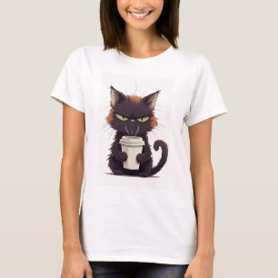 Lustiges Grumpy Cat Frauen T-Shirt