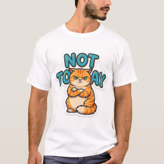 Lustiges Grumpy Cat Not Today T-Shirt