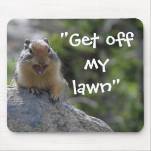 Lustiges Grundeichhörnchen Mousepad