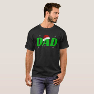 Lustiges grünes Weihnachts-Vater-T-Shirt als Gesch T-Shirt
