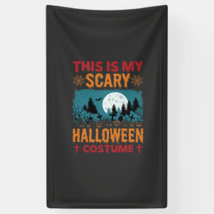 Lustiges Gruseliges Halloween-Kostenüm Friedhof Mo Banner