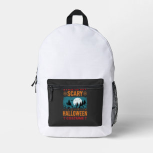 Lustiges Gruseliges Halloween-Kostenüm Friedhof Mo Bedruckter Rucksack