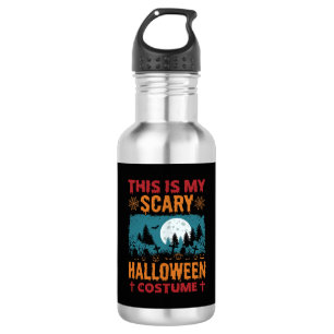 Lustiges Gruseliges Halloween-Kostenüm Friedhof Mo Edelstahlflasche