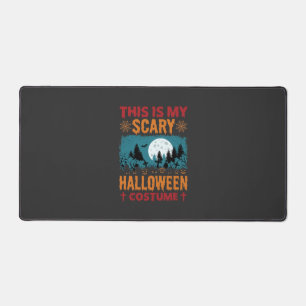 Lustiges Gruseliges Halloween-Kostenüm Friedhof Mo Schreibtischunterlage
