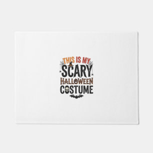 Lustiges Gruseliges Halloween-Kostüm Vintage-Shirt Fußmatte