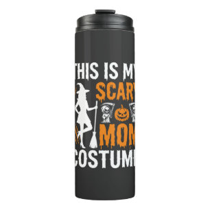 Lustiges Gruseliges Mutter-Kostüm Halloween Hexe Thermosbecher