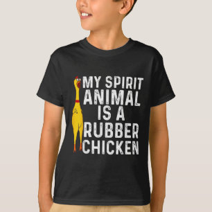 Lustiges Gummihuhn-Geschenk Männer Frauen Gummihuh T-Shirt