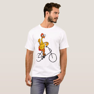 Lustiges Gummihuhn-Reitfahrrad T-Shirt