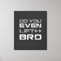 lustiges Gym-Typografie für Bro