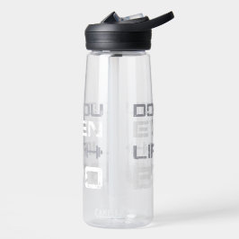 lustiges Gym-Typografie für Gewichtheber Trinkflasche