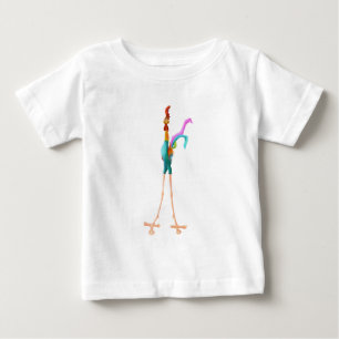 Lustiges Hahn Baby T-Shirt