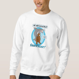 Lustiges Haifisch-und Bärn-Sweatshirt Sweatshirt