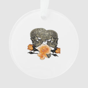 Lustiges Halloween Bis Dass Der Tod Uns Scheidet D Ornament