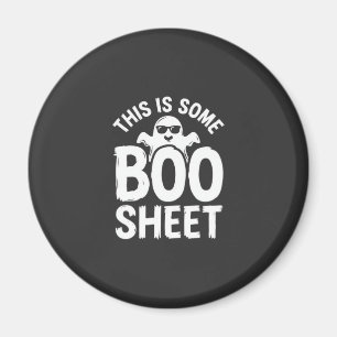 Lustiges Halloween Boo Sheet Gespenst Design_1 Magnet