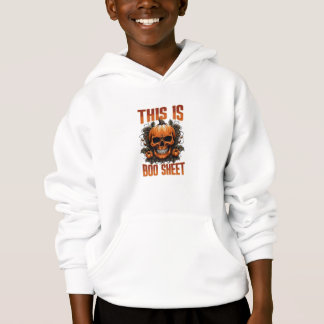 "Lustiges Halloween Boo Sheet: Retro-Vintage-Geist Hoodie