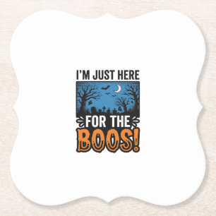 Lustiges Halloween Boos Vintage-Geister-T-Shirt-De Untersetzer
