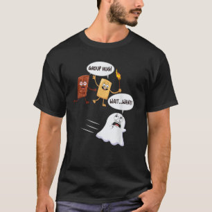 Lustiges Halloween-Camping-S'mores-S'mores-Marshma T-Shirt