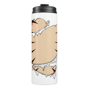 Lustiges Halloween Cool Lustiges Halloween für Tig Thermosbecher