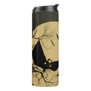 Lustiges Halloween-Design Thermosbecher