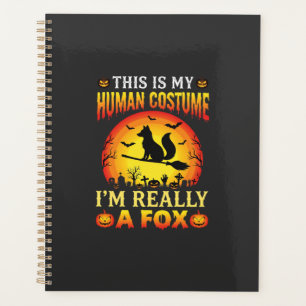 Lustiges Halloween-Fuchs-Mensch-Kostüm Planer