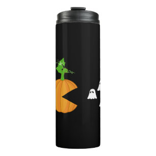 Lustiges Halloween für Frauen Kinder Männer Kürbis Thermosbecher