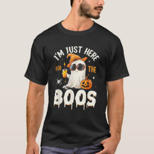 Lustiges Halloween-Geist-Kostüm Ich bin nur hier f T-Shirt
