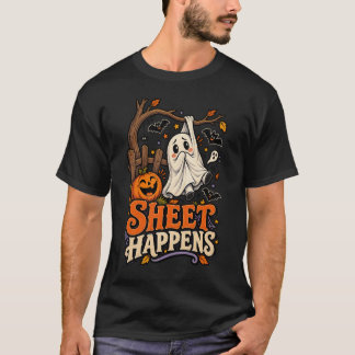 Lustiges Halloween-Geister-T-Shirt mit dem Aufdruc T-Shirt
