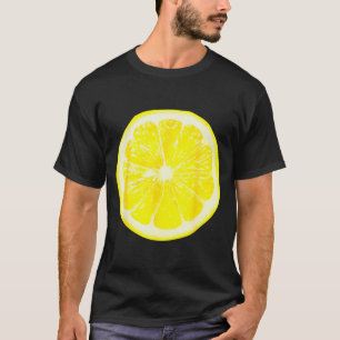 Lustiges Halloween-Gelb-Limonen-Kostüm Obst-Kostüm T-Shirt