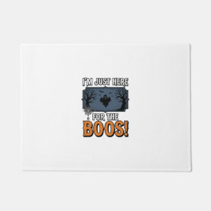 Lustiges Halloween-Gespenst T-Shirt Design_1 Fußmatte