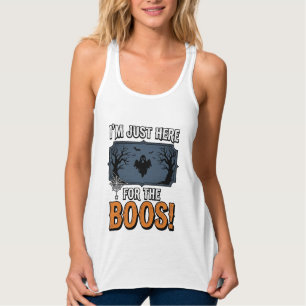 Lustiges Halloween-Gespenst T-Shirt Design_1 Tank Top