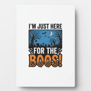 Lustiges Halloween-Gespenst Vintage T-Shirt Design Fotoplatte