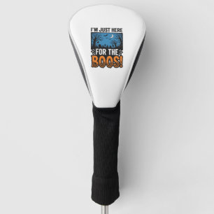 Lustiges Halloween-Gespenst Vintage T-Shirt Design Golf Headcover