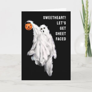 Lustiges Halloween Karte