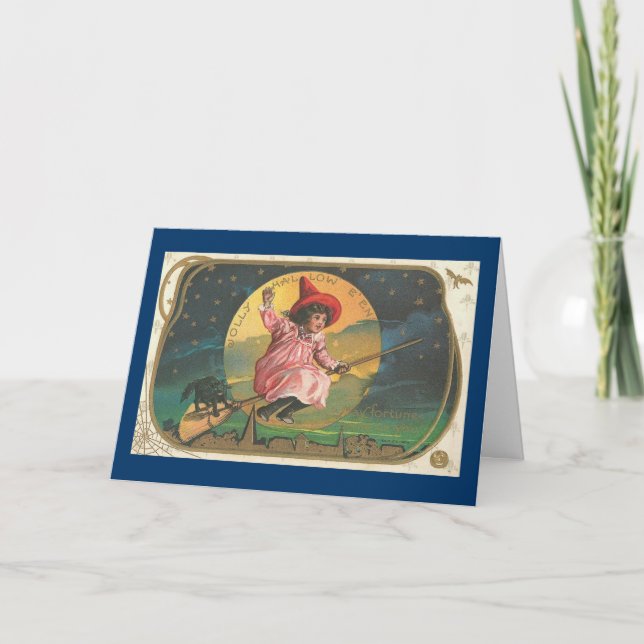 Lustiges Halloween Karte (Vorderseite)