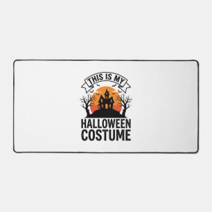 Lustiges Halloween-Kostüm Spukhaus Vintage-Shirt Schreibtischunterlage