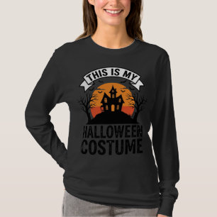 Lustiges Halloween-Kostüm Spukhaus Vintage-Shirt T-Shirt