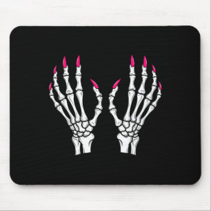 Lustiges Halloween-Kostüm-T-Shirt Gruseliger Skele Mousepad