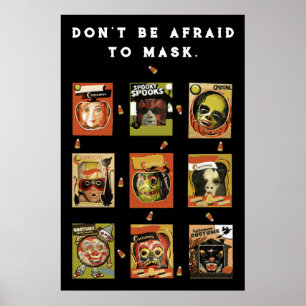 Lustiges Halloween Poster