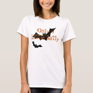 Lustiges Halloween schlägt wenig beklopptes orang T-Shirt