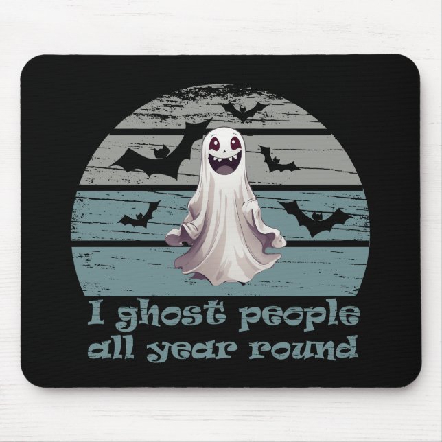 lustiges halloween Sprichwort Mousepad (Vorne)