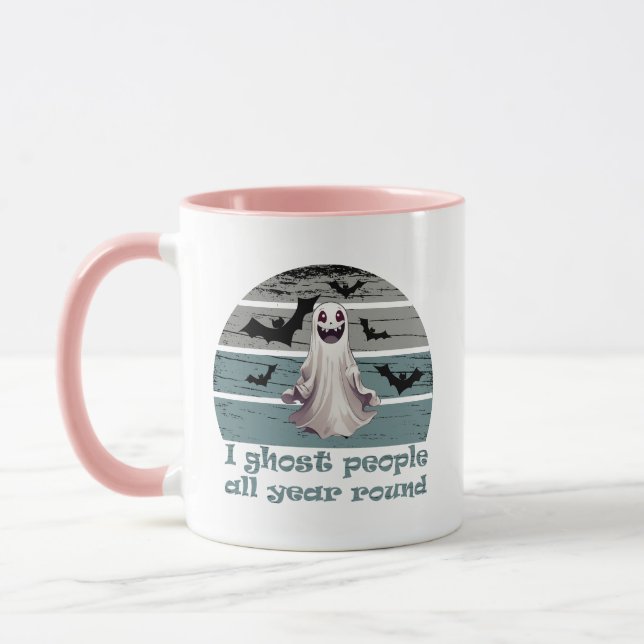 lustiges halloween Sprichwort Tasse (Links)