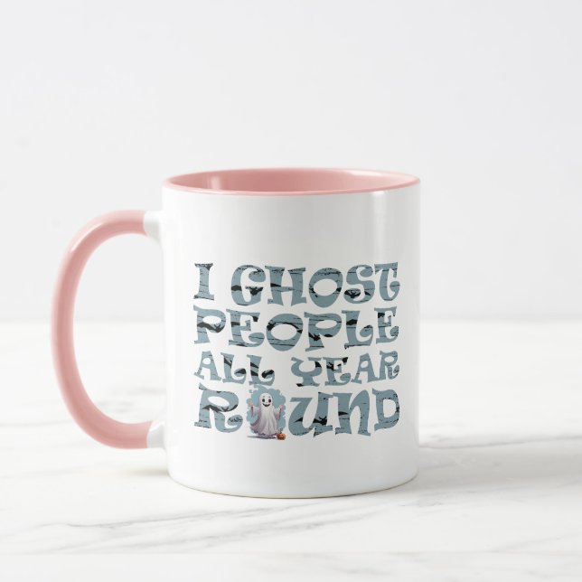 lustiges halloween Sprichwort Tasse (Links)