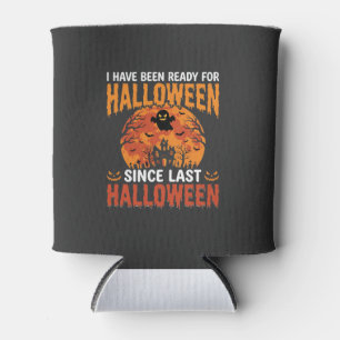 Lustiges Halloween Spukhaus Geist Mond Design Dosenkühler