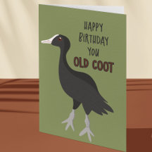 Lustiges Happy Birthday, du alter Kauz