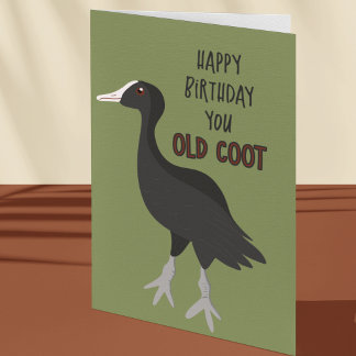 Lustiges Happy Birthday, du alter Kauz Karte