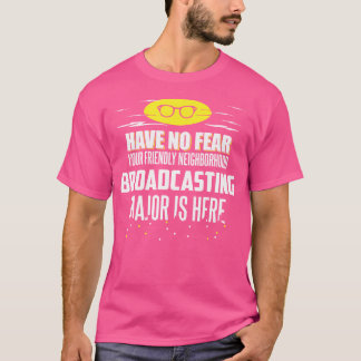 Lustiges Hauptfach Rundfunk Keine Angst T-Shirt
