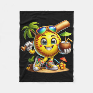 Lustiges Hawaii Softll Ll Hawaiianischer Tropische Fleecedecke