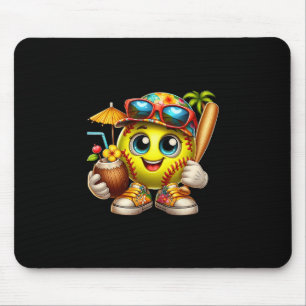 Lustiges Hawaii Softll Ll Hawaiianischer Tropische Mousepad