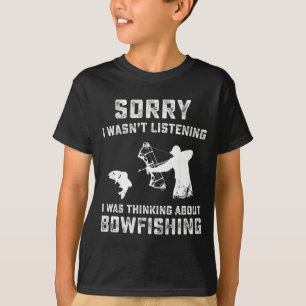 Lustiges Herren-Bogenfischen-Shirt Bogenschütze Bo T-Shirt